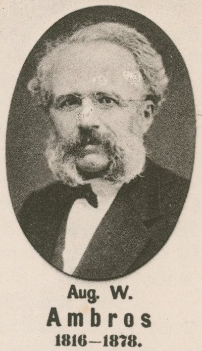 August Wilhelm Ambros (hlubotisk) od English School