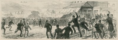 Australští hráči kriketu na Kennington Oval: Cíl od English School