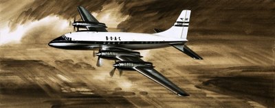 BOACs Whispering Giant, Bristol Britannia od English School