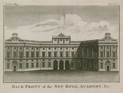 Zadní strana nové Královské akademie od English School