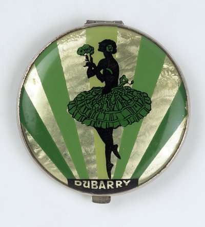 Ballerina Powder Compact, výrobce Dubarry, 1920-30 od English School