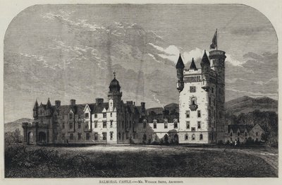 Hrad Balmoral (rytina) od English School