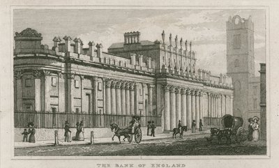 Bank of England, Sir John Soanes South Front, 1823 od English School