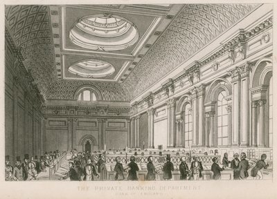 Bank of England, oddělení privátního bankovnictví od English School