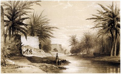 Basra, kolem 1834-37 (kresba) od English School
