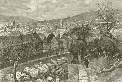 Bath, z Beechen Cliff od English School