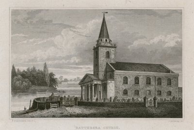 Kostel Battersea, Surrey od English School