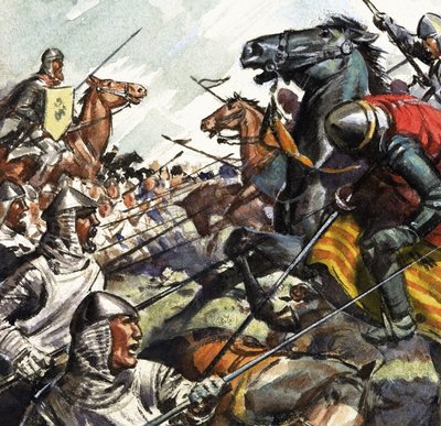 Bitva u Bannockburnu od English School