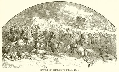 Bitva u Chalgrove Field, 1643 od English School