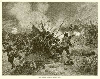 Bitva u Marston Moor, 1644 od English School