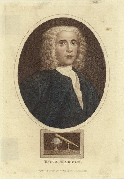 Benjamin Martin (mědirytina) od English School