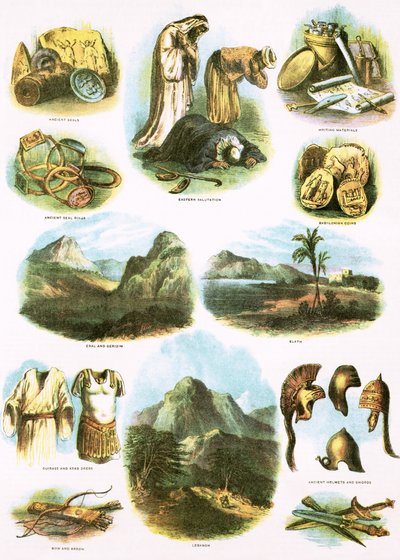 Biblické ilustrace od English School