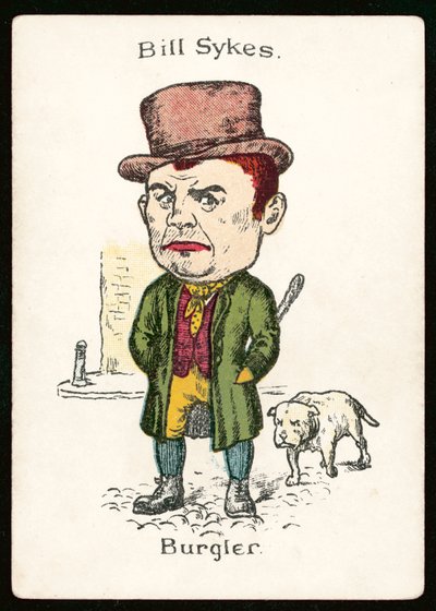 Bill Sykes, Burgler (barevná litografie) od English School