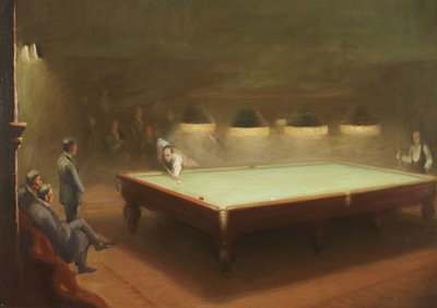 Billiard Match v Thurstonu, 1930 od English School
