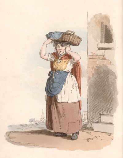 Billingsgate Fish-žena od English School