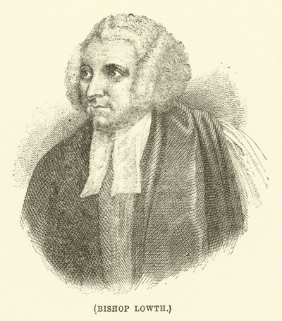 Bishop Lowth (rytina) od English School