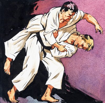 Černý pás judo od English School