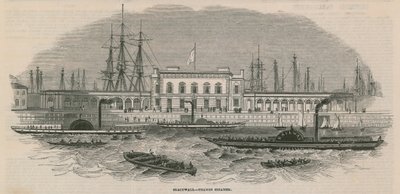 Blackwall Temžský parník od English School