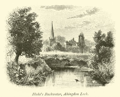 Blakes Backwater, Abingdon Lock od English School
