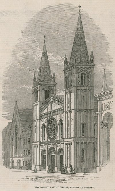 Baptistický kostel Bloomsbury od English School