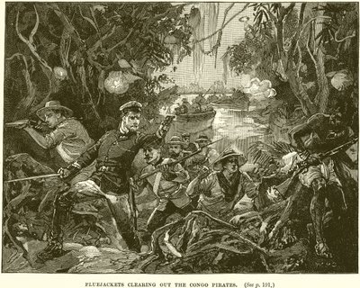 Bluejackets vyklízení Kongo Pirates od English School