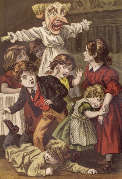 Bogie (barevná litografie) od English School