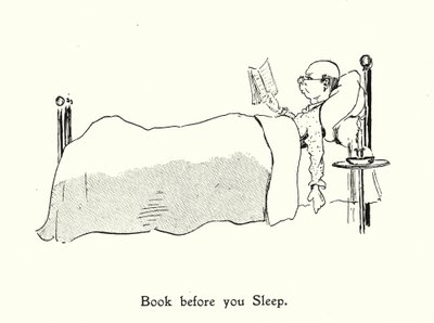 Book Before You Sleep; Look Before You Leap (litografie) od English School