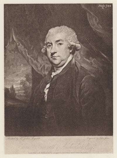 Boswell, James (litho) od English School