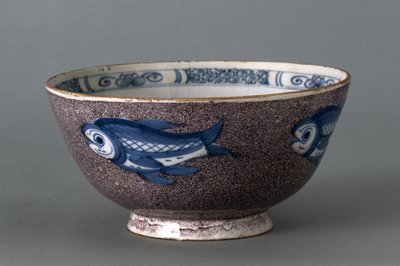 Mísa, c. 1745-1760 (cínem glazovaná kamenina) od English School