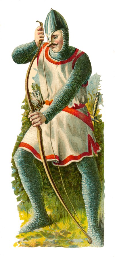 Bowman krále Viléma, AD 1066-67 od English School