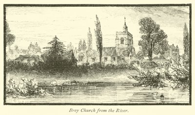 Bray Church od řeky od English School
