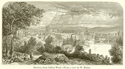 Bristol, od Clifton Wood od English School