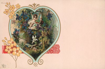 Britská valentýnská karta od English School