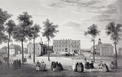 Buckingham House, 1750 od English School