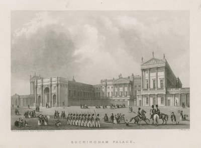Buckinghamský palác od English School