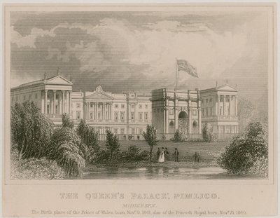 Buckinghamský palác od English School