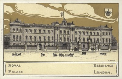 Buckinghamský palác od English School