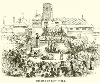 Hoří ve Smithfieldu od English School