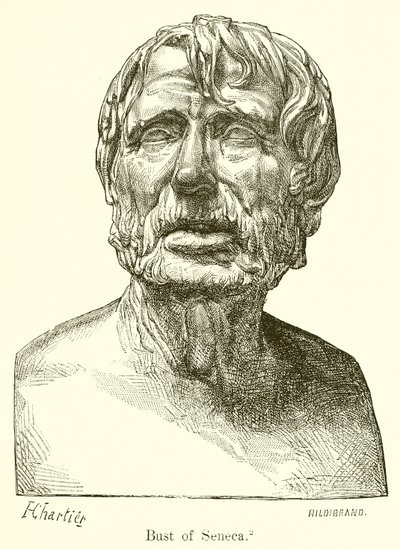 Busta Seneca od English School