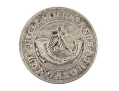 Button, Bangalore Rifle Volunteers, 1880-1920 od English School