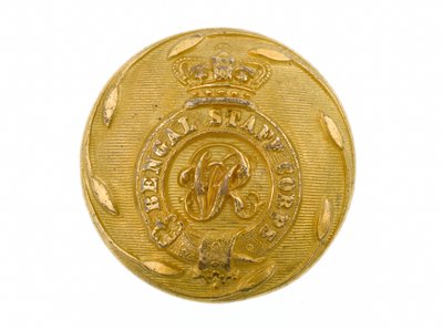 Button, Bengal Staff Corps, 1861-1876 od English School