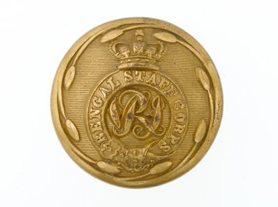 Button, Bengal Staff Corps, 1876-1891 od English School