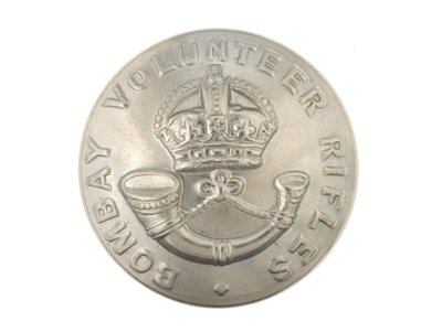 Button, dobrovolnické pušky Bombay, 1901-1947 od English School