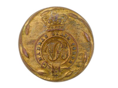 Button, Madras Staff Corps, 1861-1876 od English School