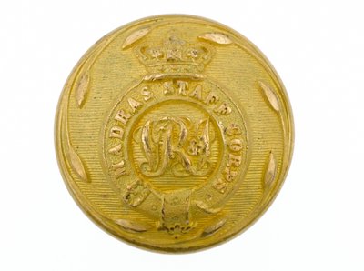 Button, Madras Staff Corps, 1861-1876 od English School
