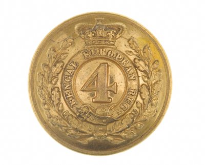 Button, důstojník, 4. bengálský evropský pluk, 1855-1861 od English School