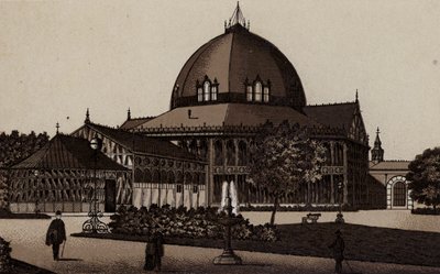 Buxton: The New Pavilion (litho) od English School