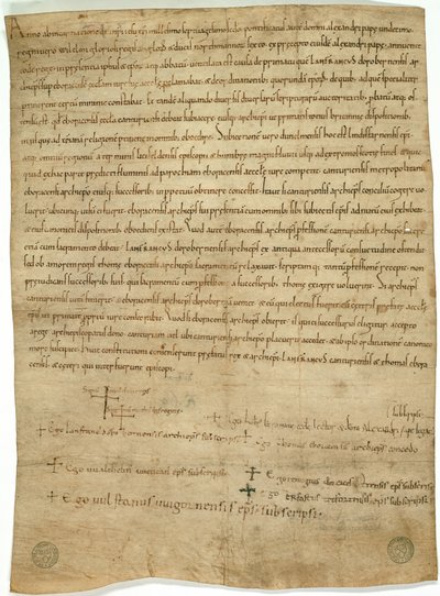 CCA-ChAnt/A/2 Accord of Winchester, 1072 od English School
