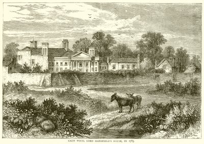 Caen Wood, Lord Mansfields House, v roce 1785 od English School