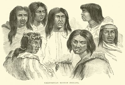 Kalifornští indiáni mise od English School